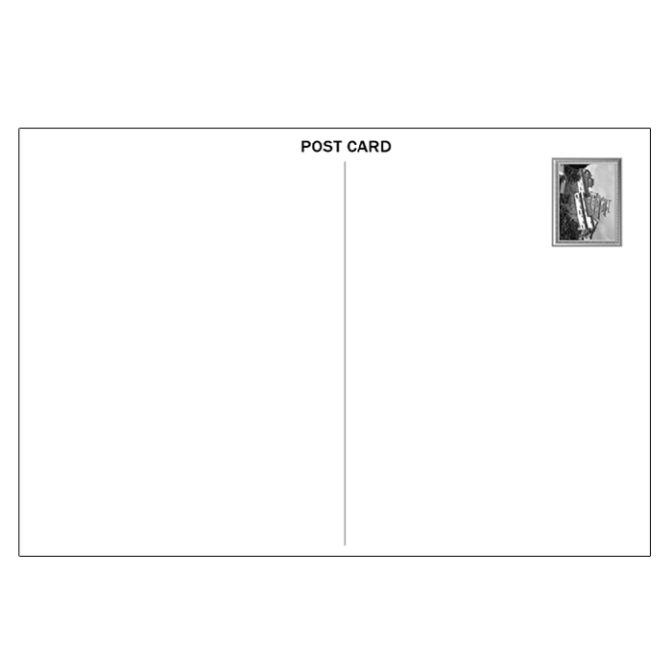 ポストカード　姫路城　改修後