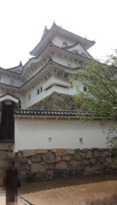 姫路城　菱の門～天守