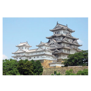 ポストカード 【姫路城】 世界遺産 小天守修理後平成の修理前