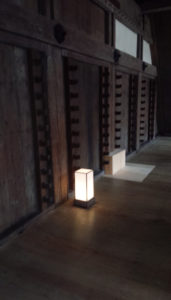 姫路城　武具掛け