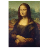 ポストカード 【モナ・リザ】レオナルド・ダ・ヴィンチ　世界の名画