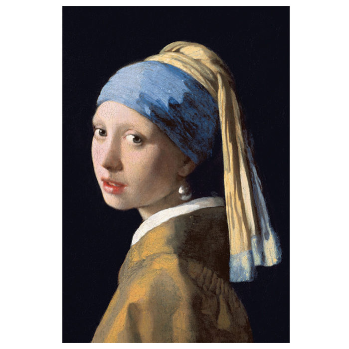 フェルメール真珠の耳飾りの少女のポストカード