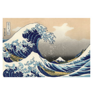 ポストカード 世界の名画【冨嶽三十六景神奈川沖浪裏】葛飾北斎作