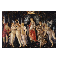 世界の名画【プリマヴェーラ】ボッティチェリ作　ポストカード