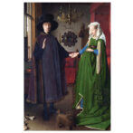 ポストカード アルノルフィーニ夫婦 ヤン・ファン・エイク作