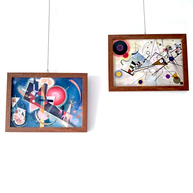 アートポスターの展示風景