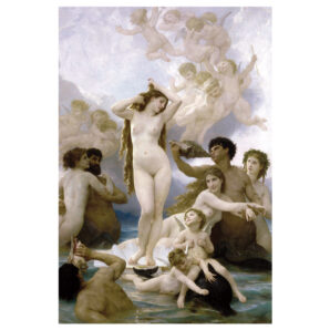 世界の名画 【ヴィーナスの誕生】 ブグロー作　ポストカード